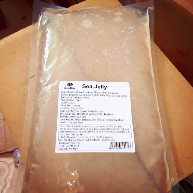 Trân châu ngọc trai trắng 3q bibi jelly bịch 2kg
