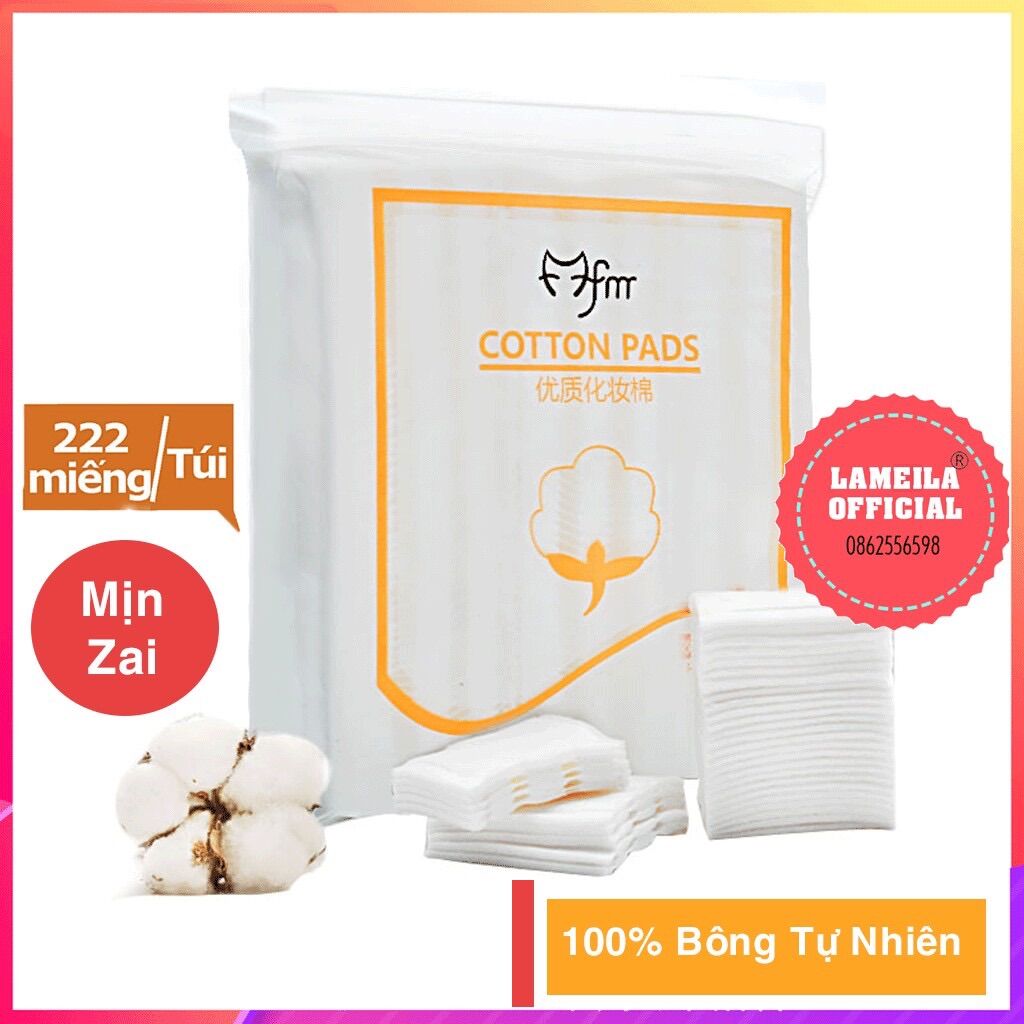 10 gói bông tẩy trang