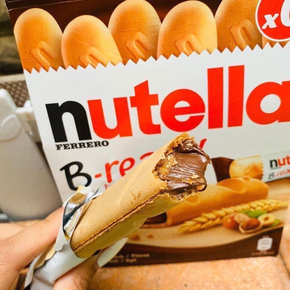 BÁNH NUTELLA B-READY HẠT PHỈ (HỘP 6 cái) 🍫
