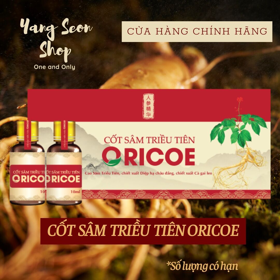 [HCM]Cốt sâm Triều Tiên - Oricoe