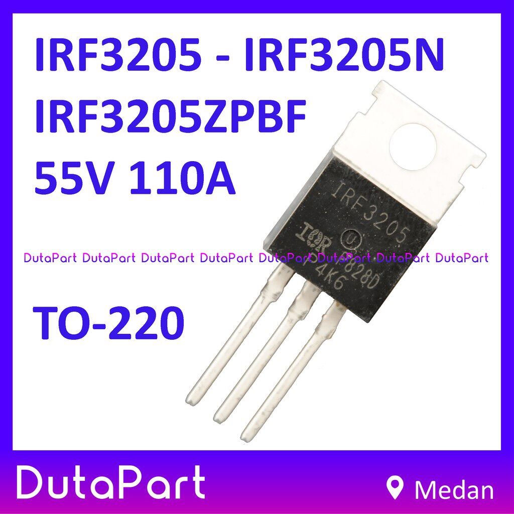 Bộ 2 Linh Kiện Điện Tử IRF 3205, 55v 110A