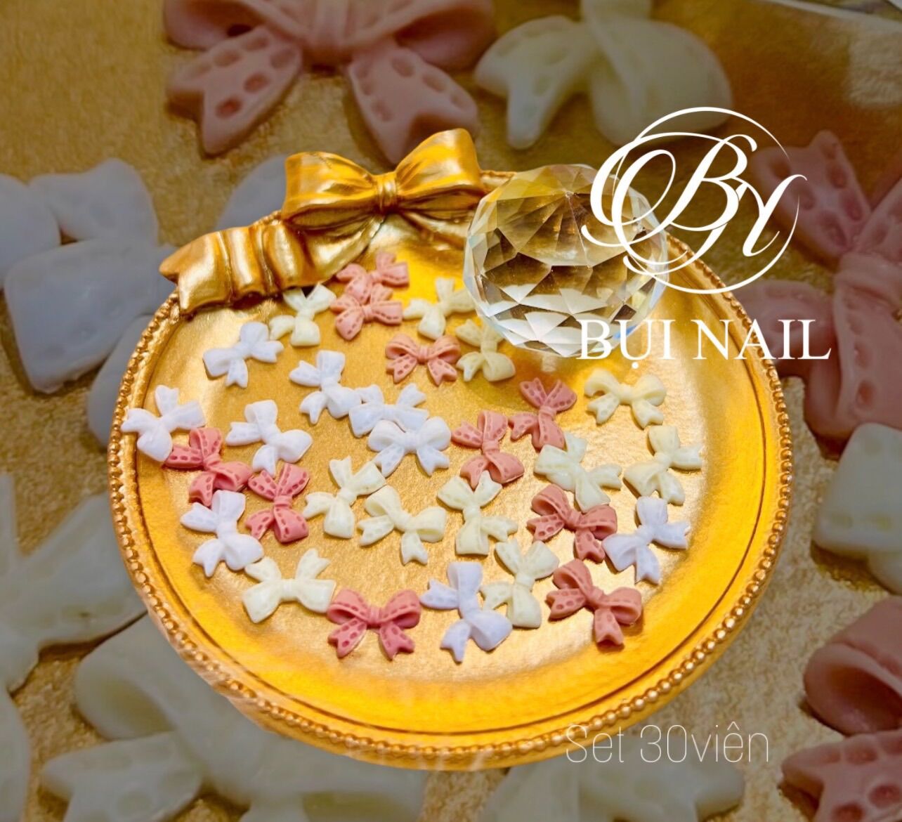 Charm nơ 30viên m226