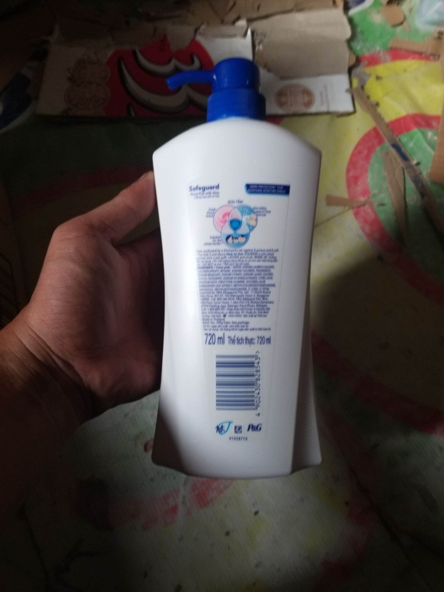 Sữa tắm SAFEGUARD 650ml Chai