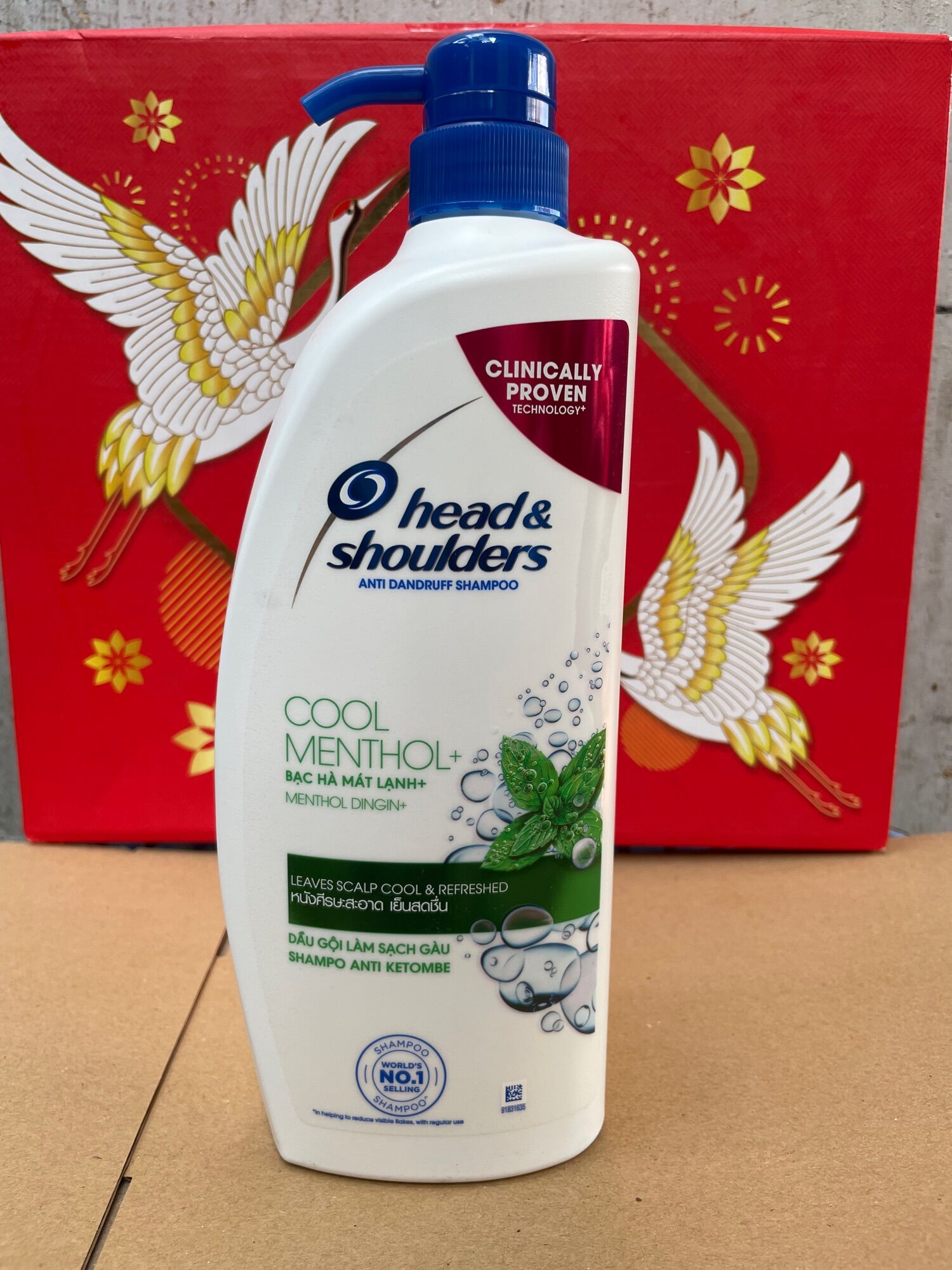 Dầu gội Head & Shoulders bạc hà mát Lạnh 850ml