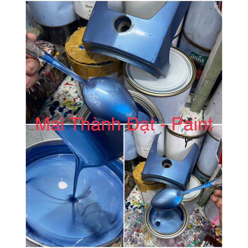 Màu sơn xanh ngọc cub 82 maithànhđạt