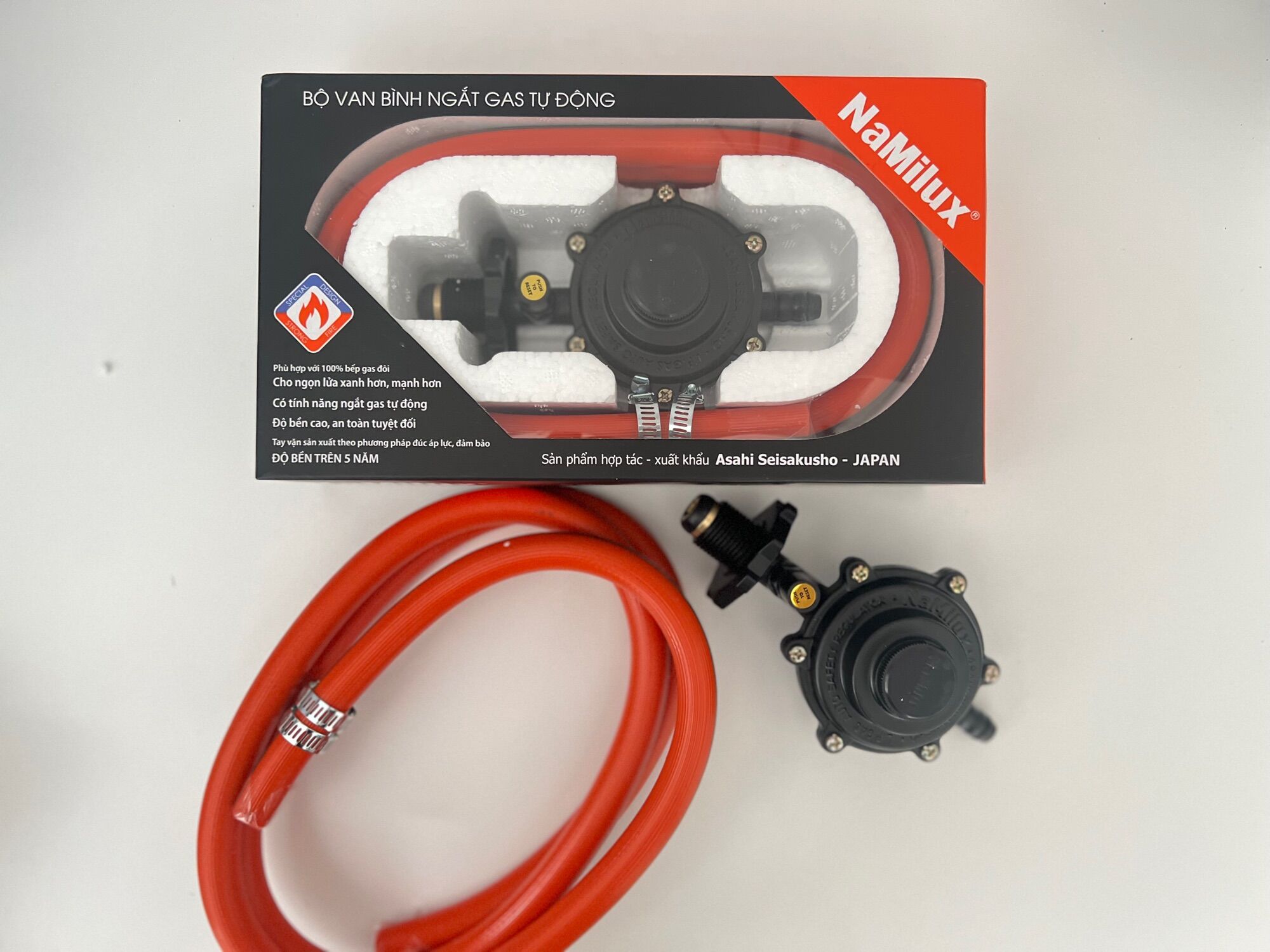 Bộ dây gas, van gas Namilux
