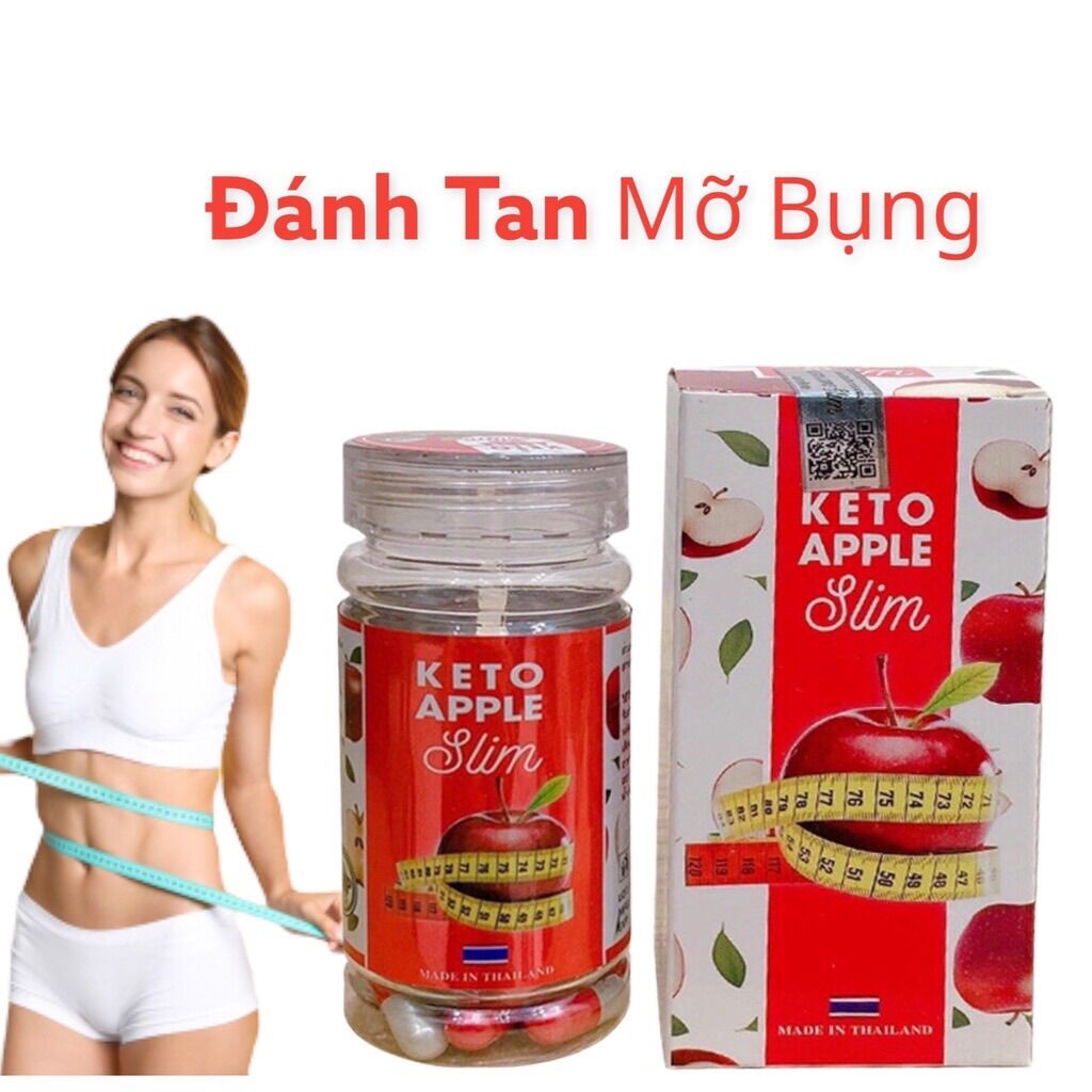 Giảm Cân Keto Táo - Giảm Siêu Cấp