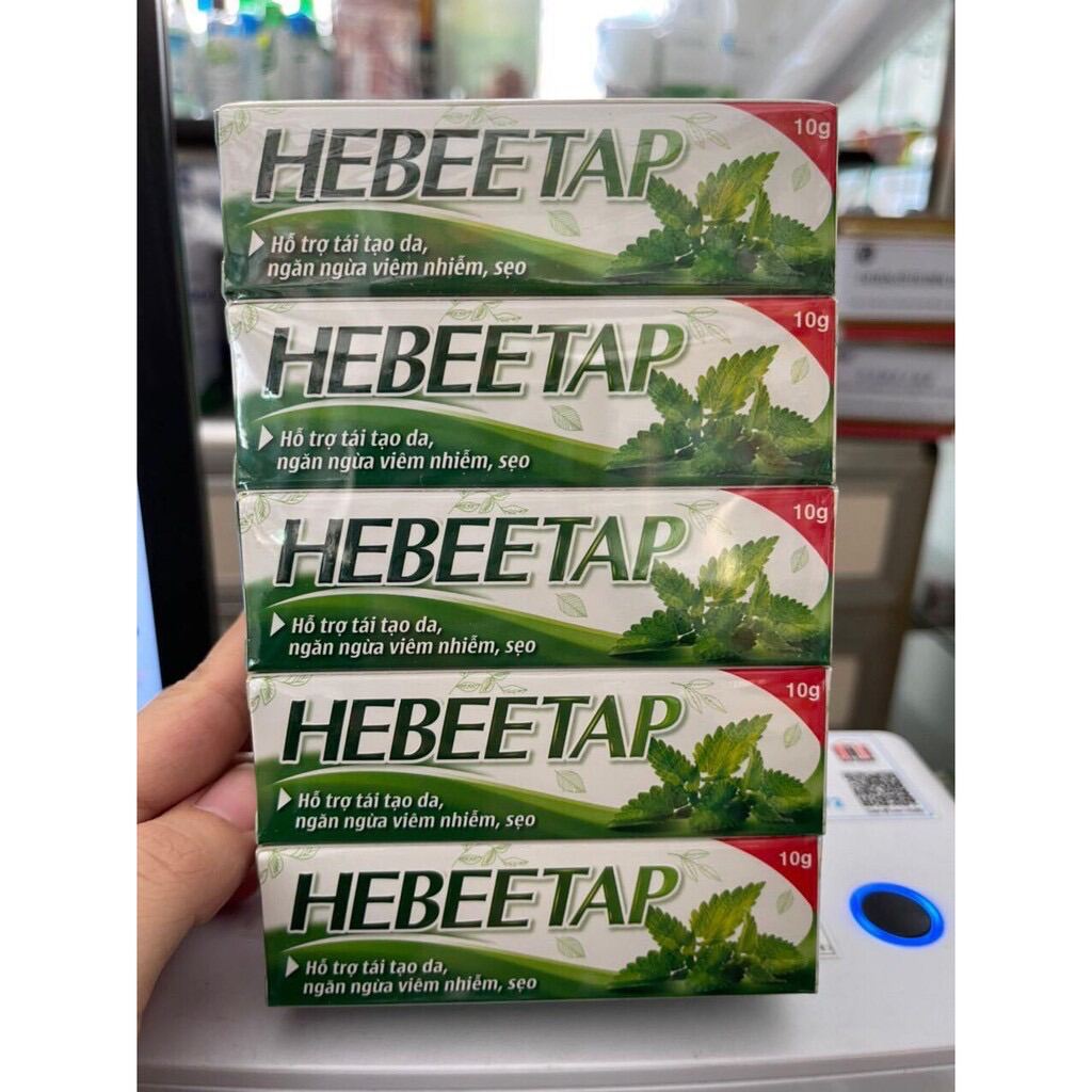 [HCM]Kem bôi da HEBEETAP - Hỗ trợ tái tạo da ngăn ngừa viêm nhiễm sẹo nhập khẩu
