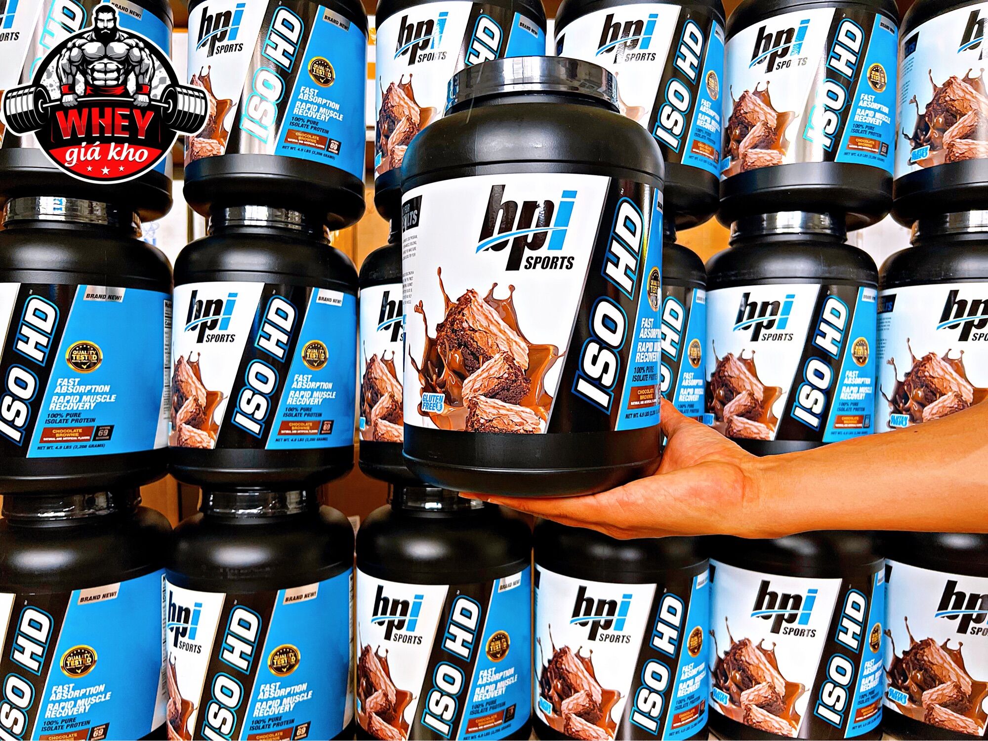 Sữa tăng cơ whey iso hd 5lbs - 100% whey protein isolate