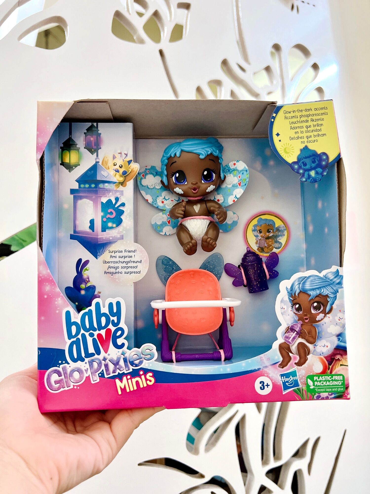 Đồ chơi búp bê Baby Alive phát sáng Glo Pixies Minis