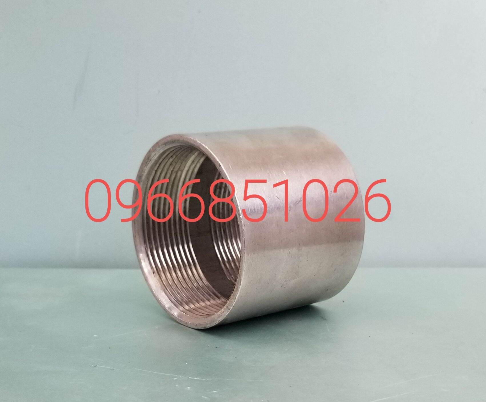 Măng xông ren trong 114 inox