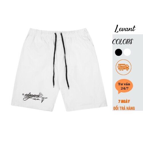 Quần Short Kaki Levant Graffiti Unisex