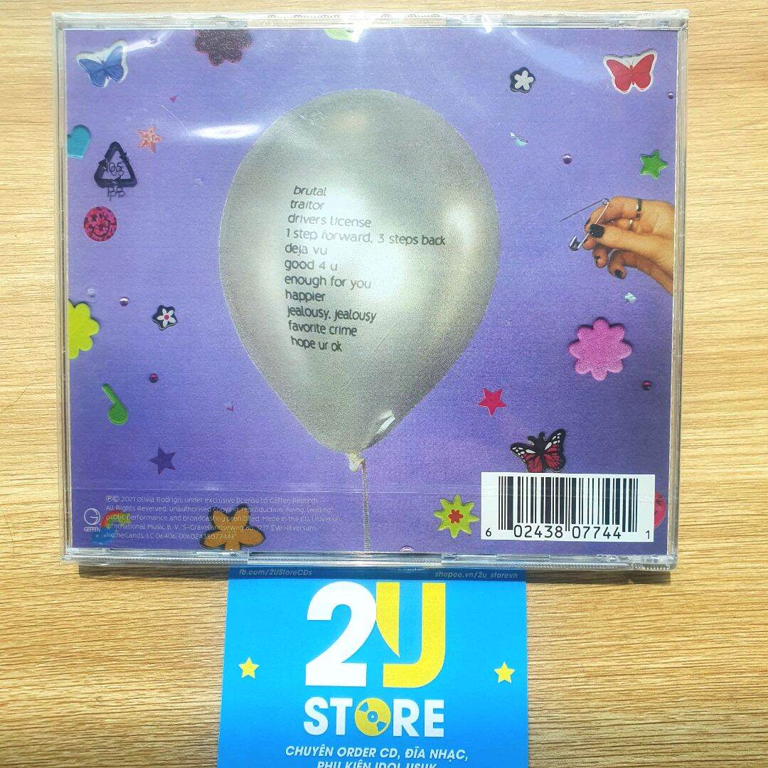 CD album SOUR - Olivia Rodrigo 2U Store CDs