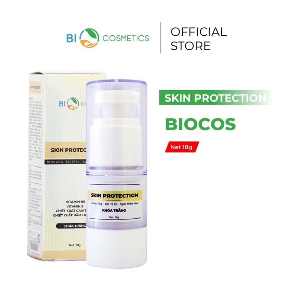 Kem dưỡng da ngừa thâm nám skin protection biocos 20g - bảo vệ da và dưỡng da chuyên sâu