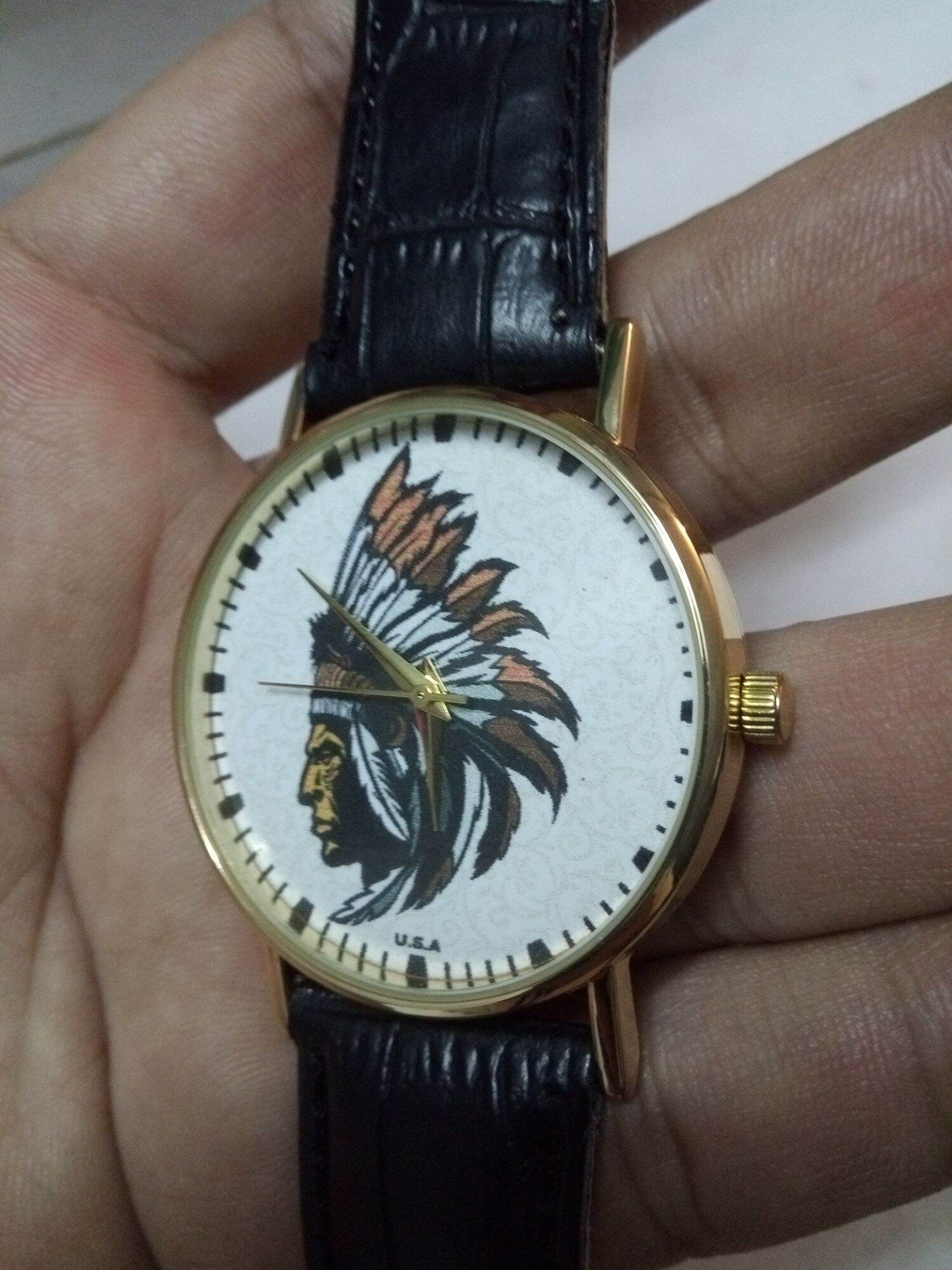 Đồng hồ đeo tay nam Pin Thổ Dân size mặt 40mm