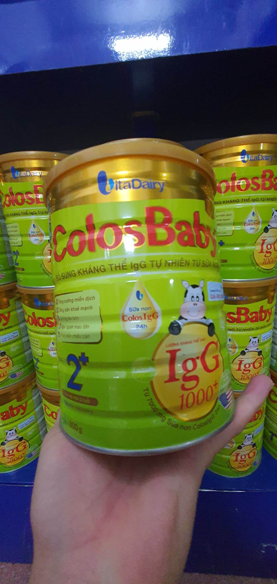 Sữa colosbaby gold 1000igg 800g số 2+