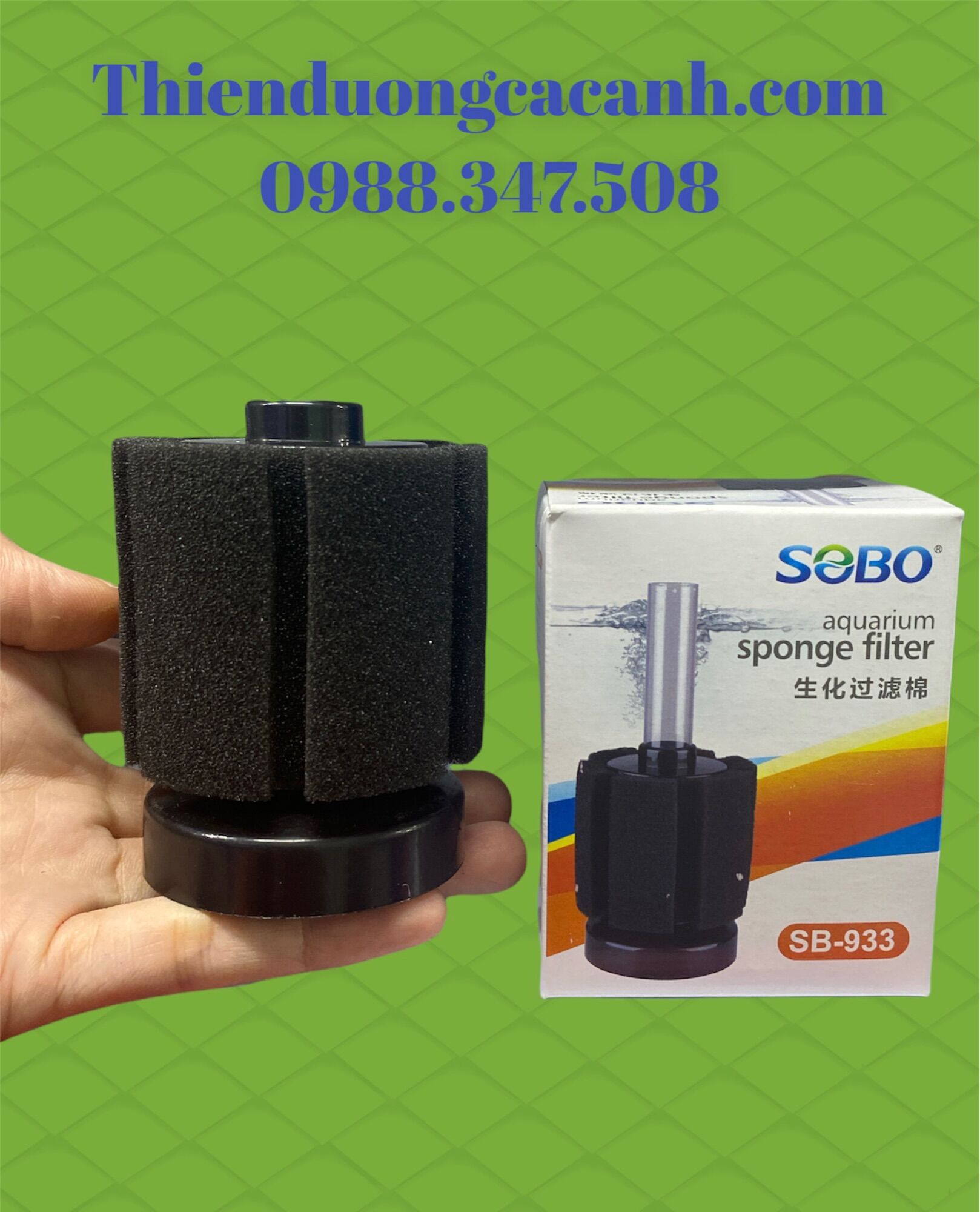 Lọc Vi Sinh Mini SOBO (SB-933)