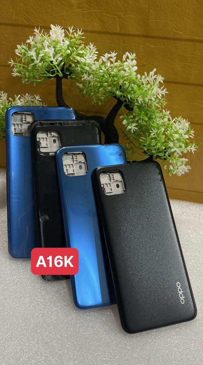 Vỏ bộ , khung sườn oppo A16k / vỏ oppo a16k zin new