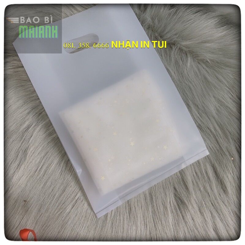 1kg túi nilong hột xoài hd mờ zin - sang trọng _ huyền bí!