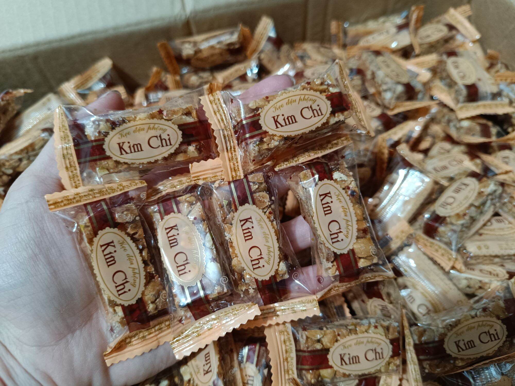 Kẹo đậu phộng Kim Chi ( thèo lèo truyền thống) 500g