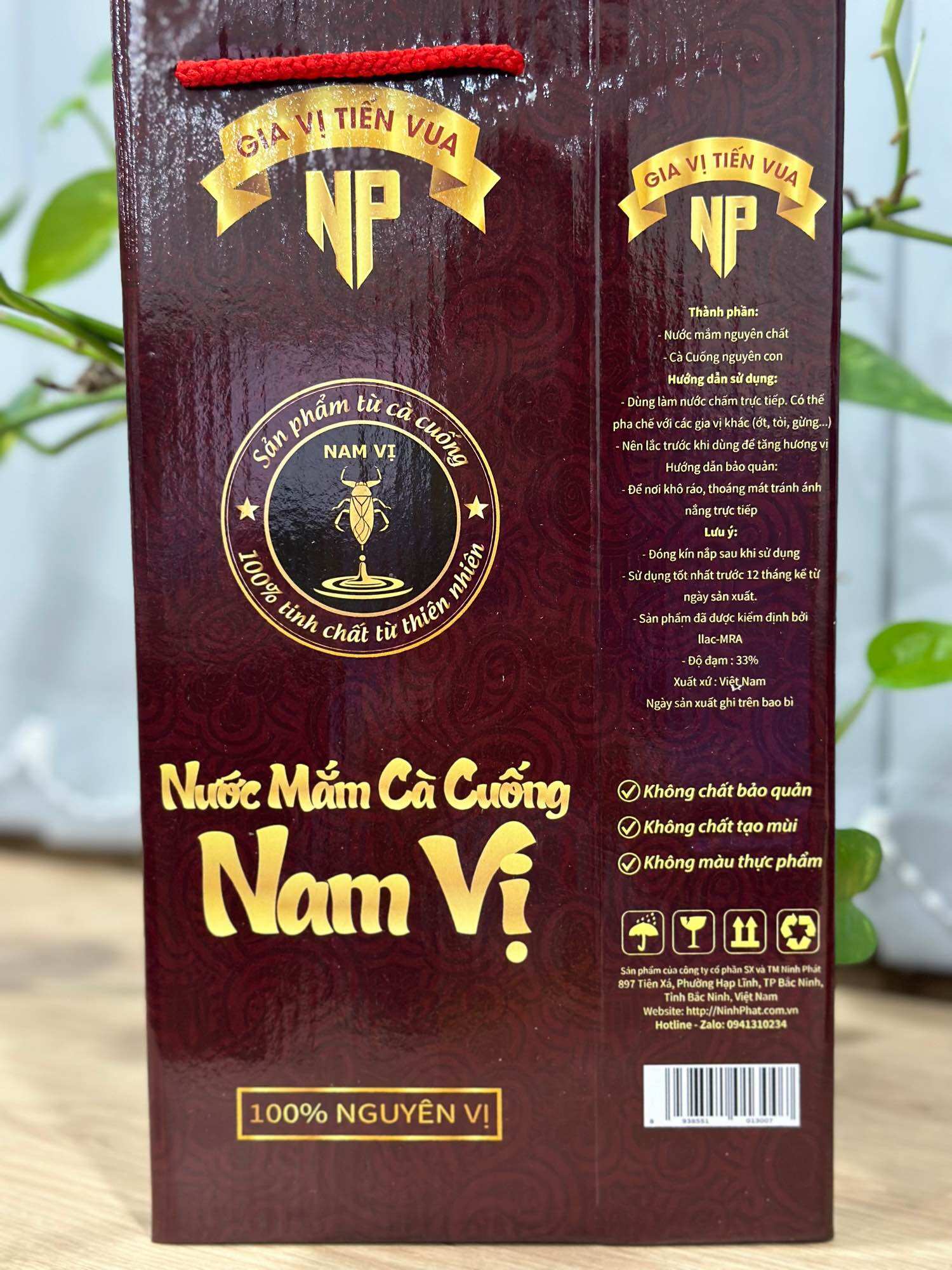 Nước mắm cà cuống (4 con đực)