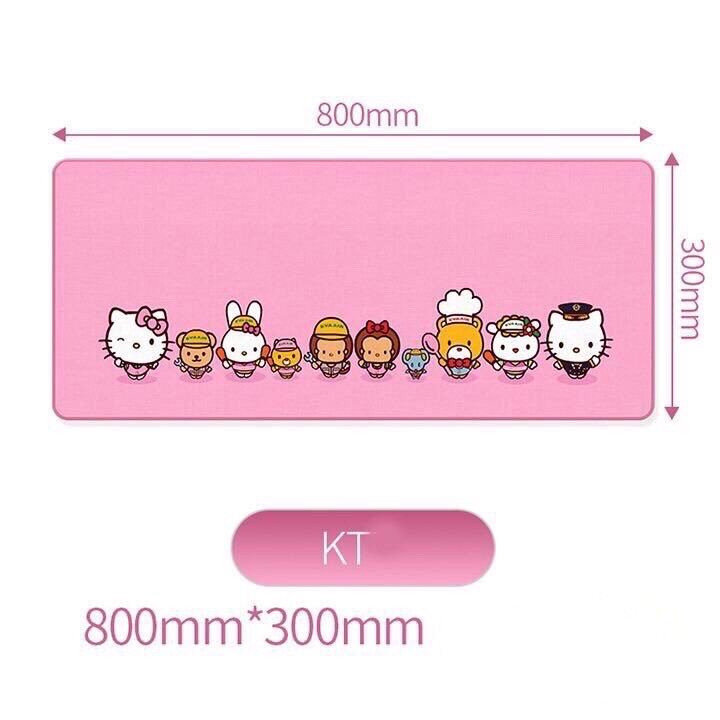 Bảng giá Tấm Lót Chuột Hình Hello Kitty Màu Hồng Dễ Thương Kích Thước 30-80 cm Phong Vũ