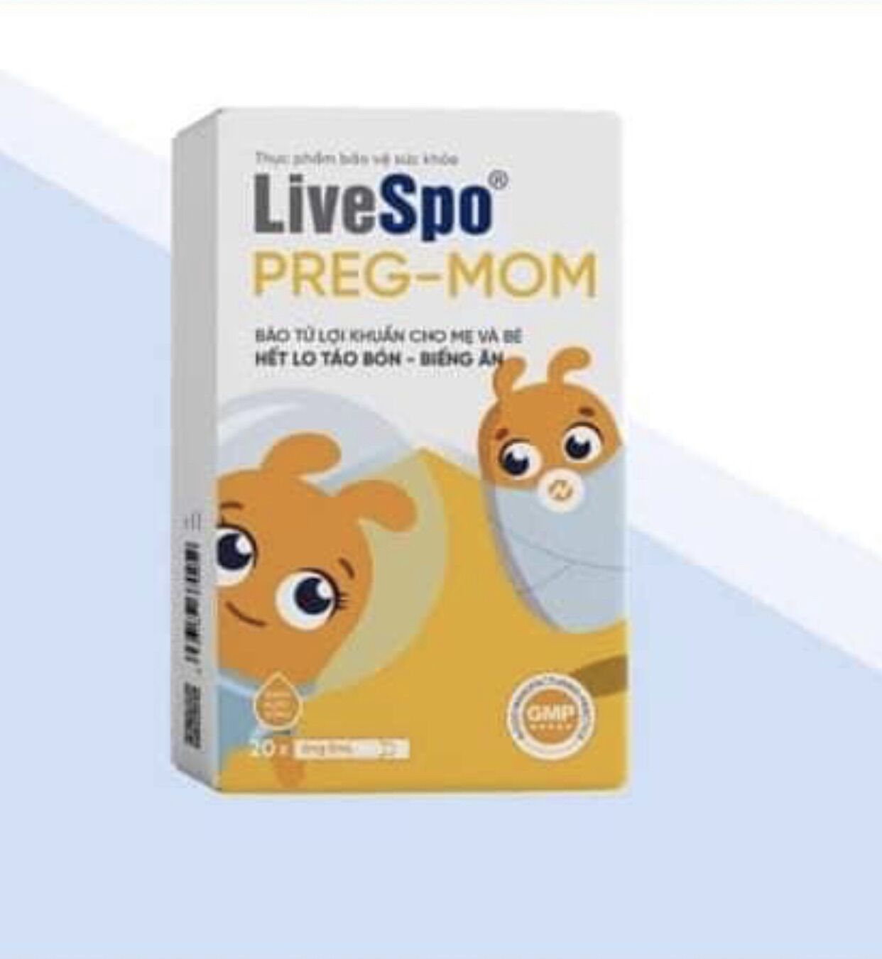 LIVESPO PREG-MOM - BÀO TỬ LỢI KHUẨN SỐ 1 VỀ TIÊU HÓA DÀNH CHO MẸ BẦU VÀ BÉ