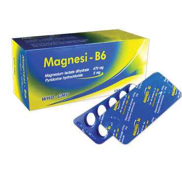 Viên uống Magnesium B6 NIC Hộp 50 viên Hỗ trợ bổ sung magie và vitamin B6
