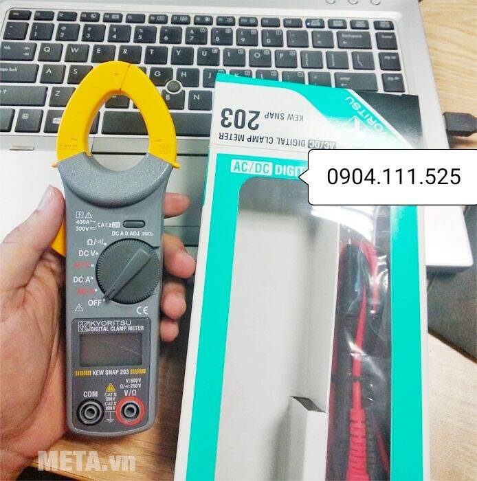 [HCM]Ampe kìm AC/DC KEWTECH KYORITSU KN-203