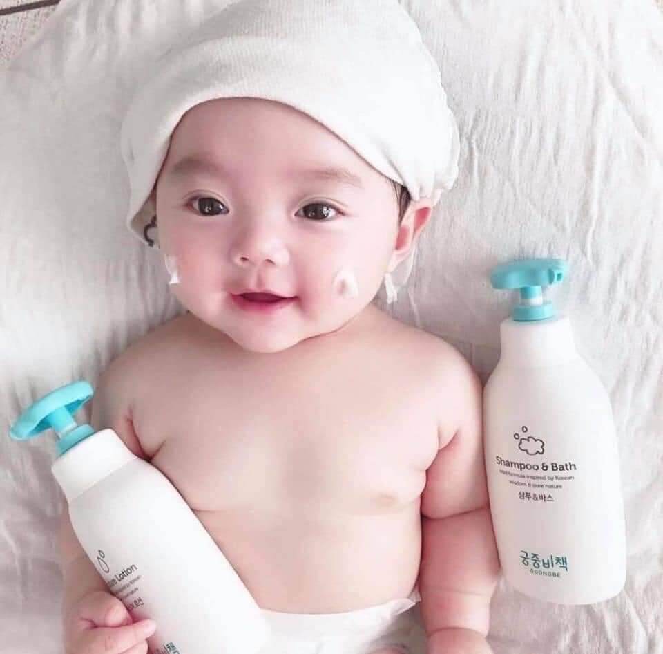 Sữa Tắm cho BÉ GOONGBE SHAMPOO AND BATH 350ml