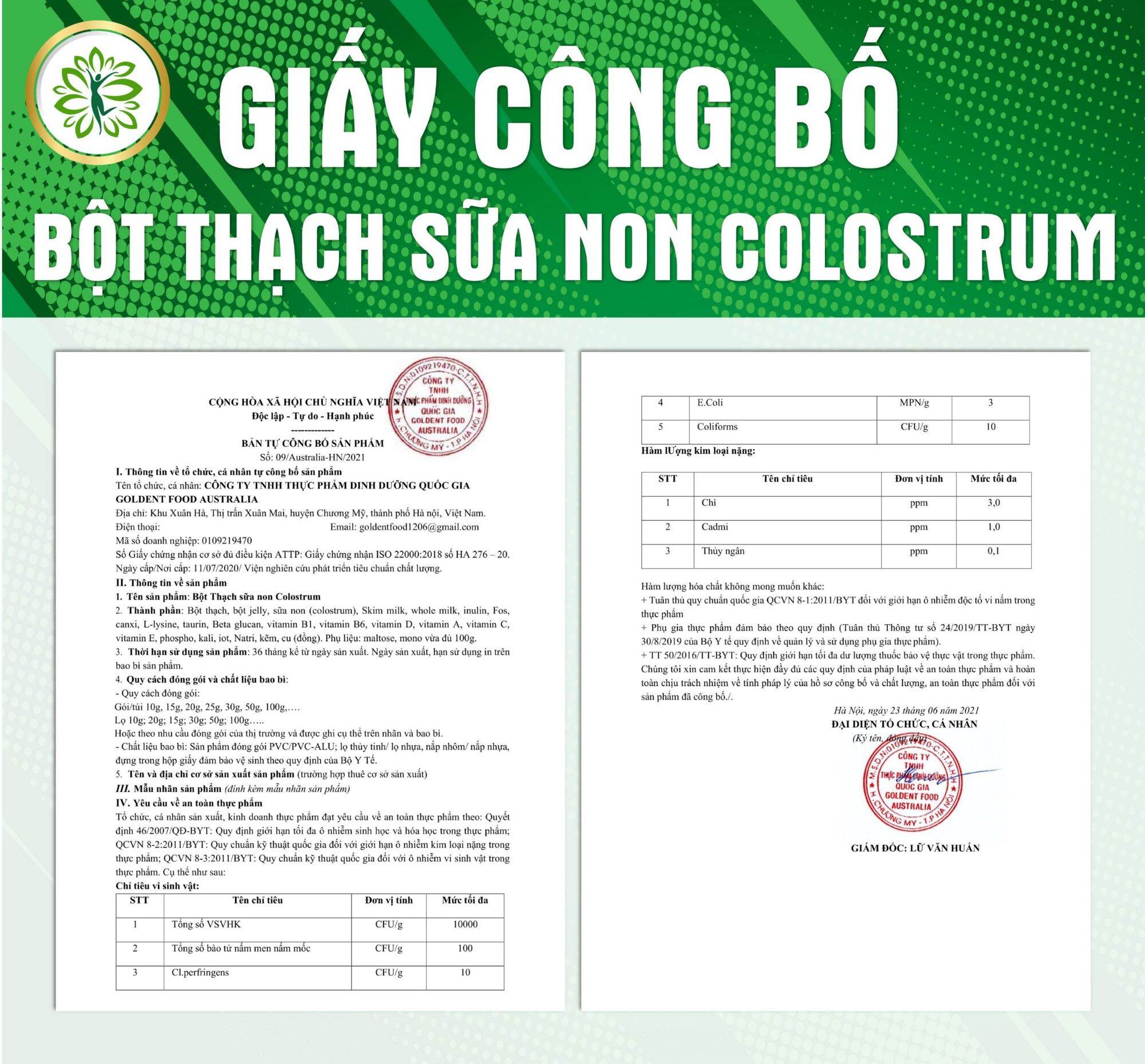 Bột thạch sữa non Lan Chi ( 1hộp 100g 2 gói) ( Bột rau cáu) : tôtt hệ tiê u hó a