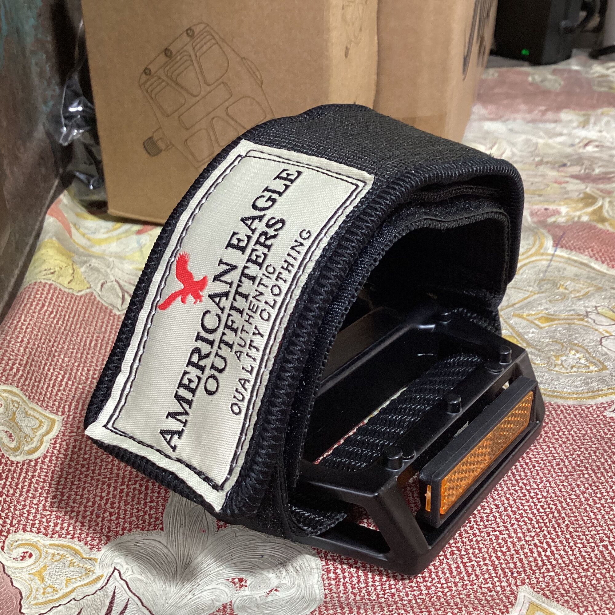 Strap dây đeo bàn đạp xe đạp american eagle - strap rẻ dành cho fixedgear