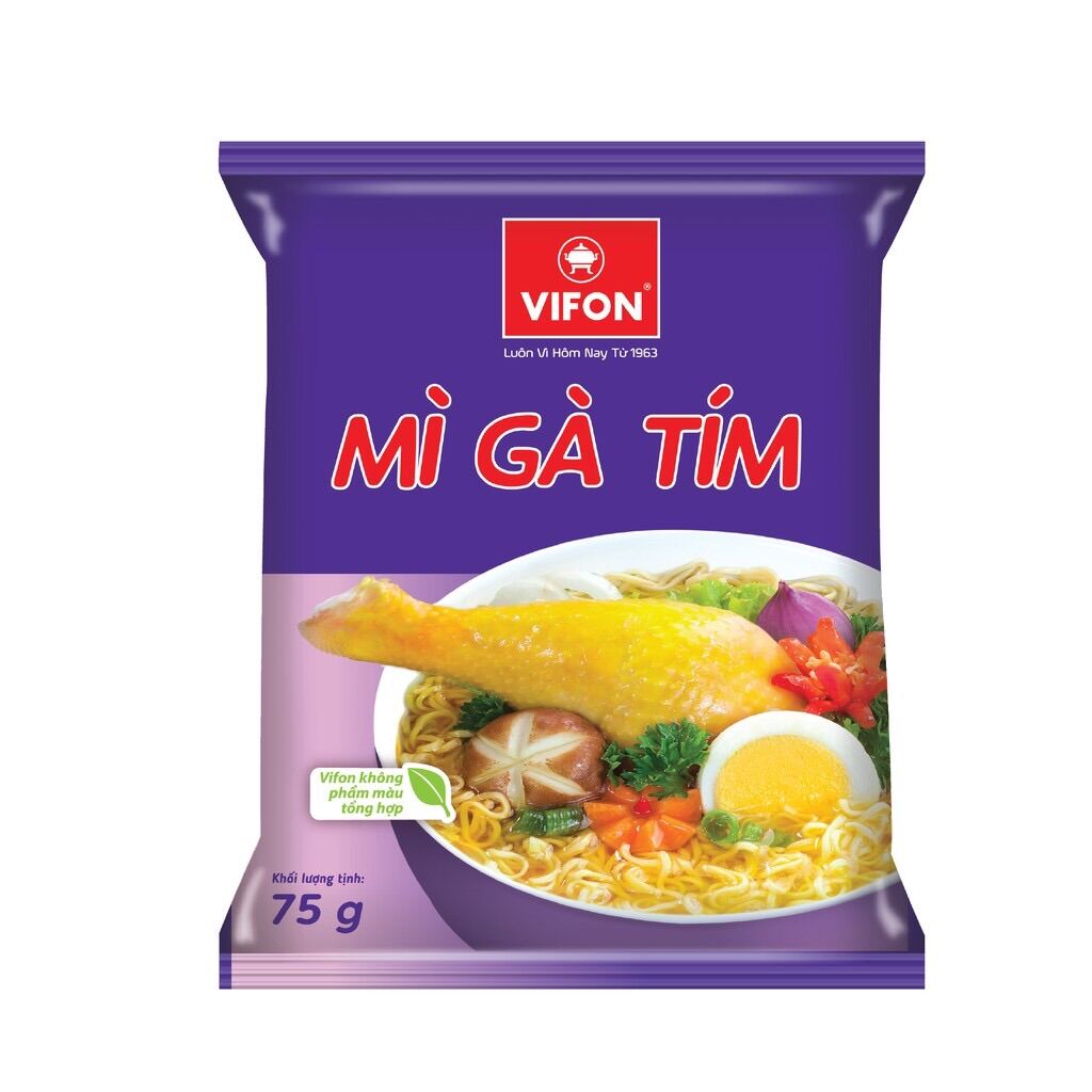 CB 15 GÓI MÌ VIFON GÀ TÍM 75GR  -00854