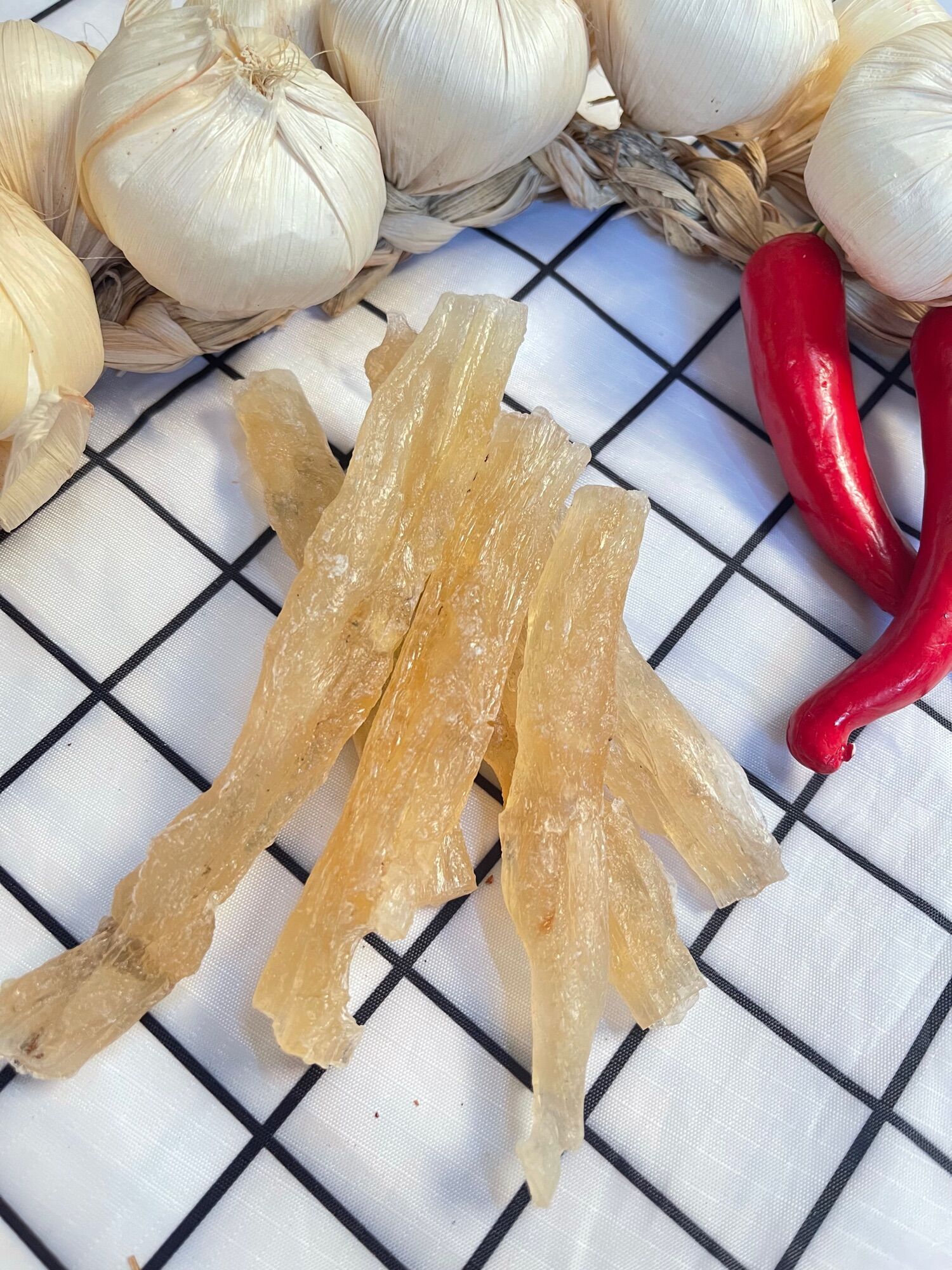 MỦ TRÔM  KHÔ ( THANH DÀI ) LOẠI NGON 100GRAM - 500GRAM