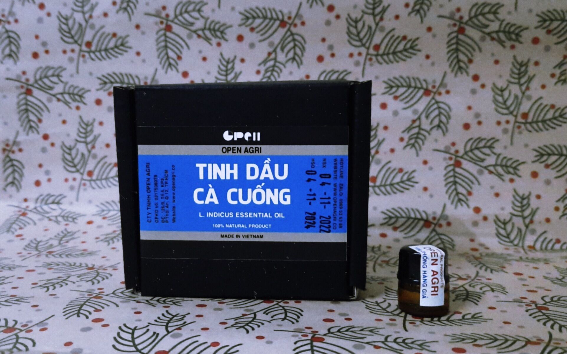 Tinh dầu Cà Cuống nguyên chất (100% tự nhiên)