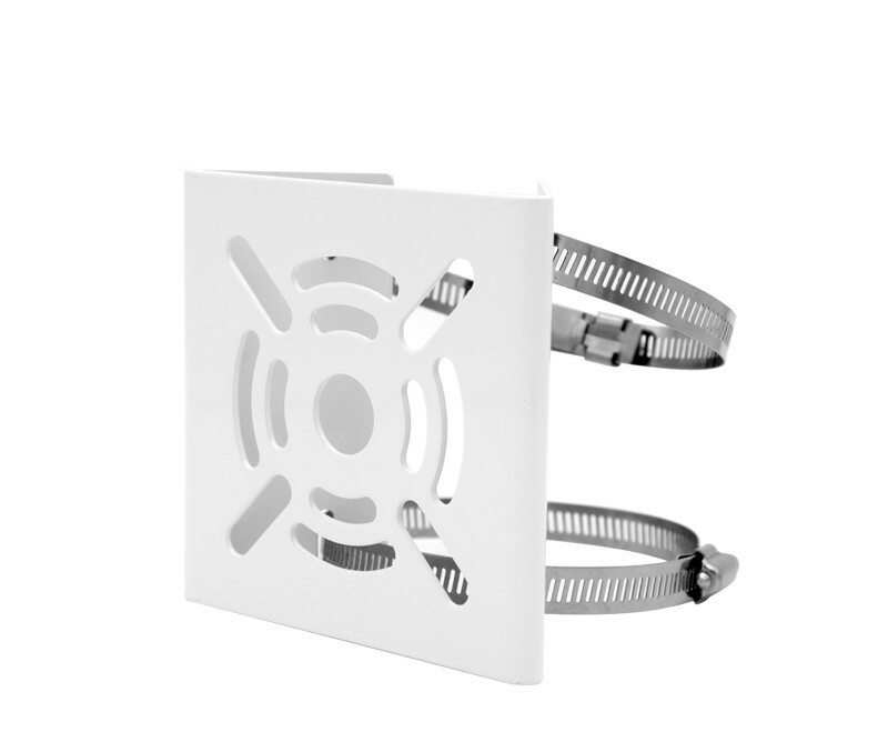 Mặt bích gắn cột cho camera , đế gắn cột cho chân đế camera kèm đai