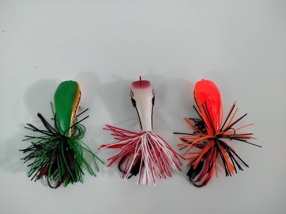 Mồi lure nhái nhảy 3D