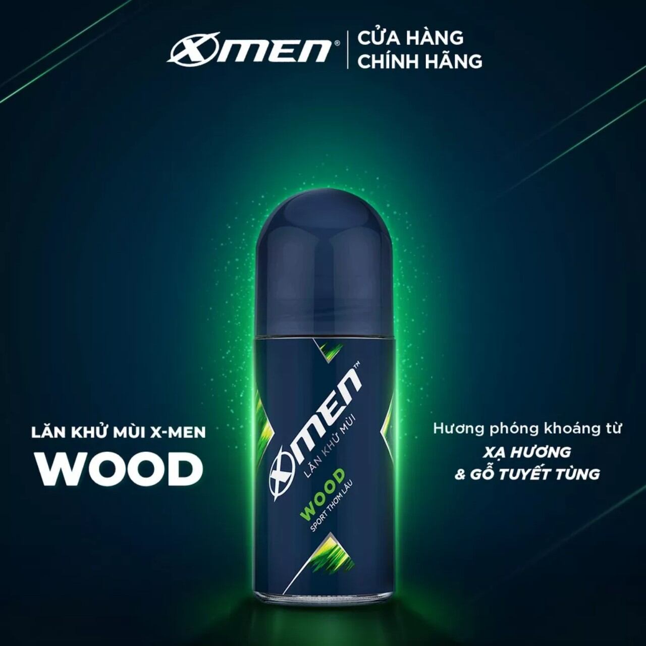 Lăn khử mùi Xmen 50ml
