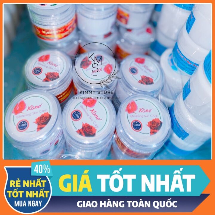 [HCM]kem Kích trắng nắp hồng