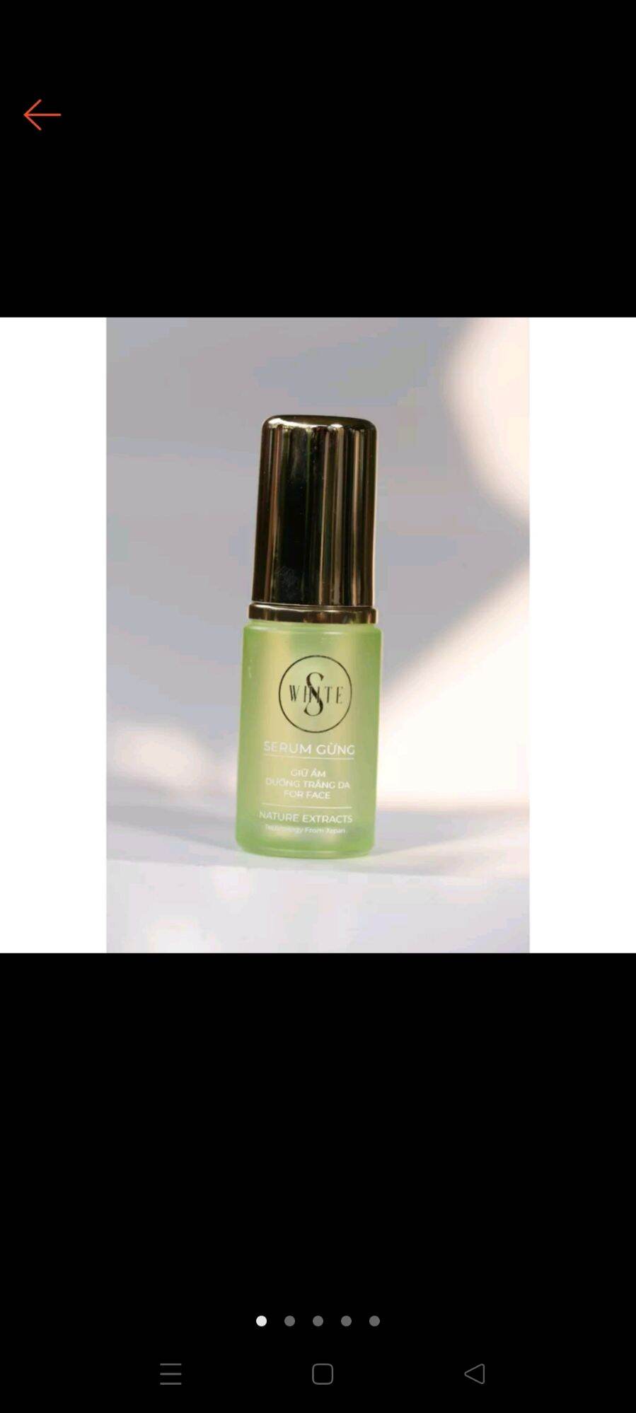 Serum gừng trắng da Swhite 50ml (mẫu mới ) hsd 2026