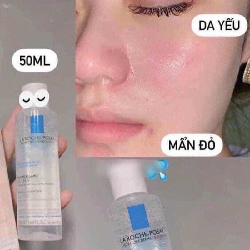 Nước Tẩy Trang La Roche Posay 50ml cho da dầu da nhạy cảm 50ml