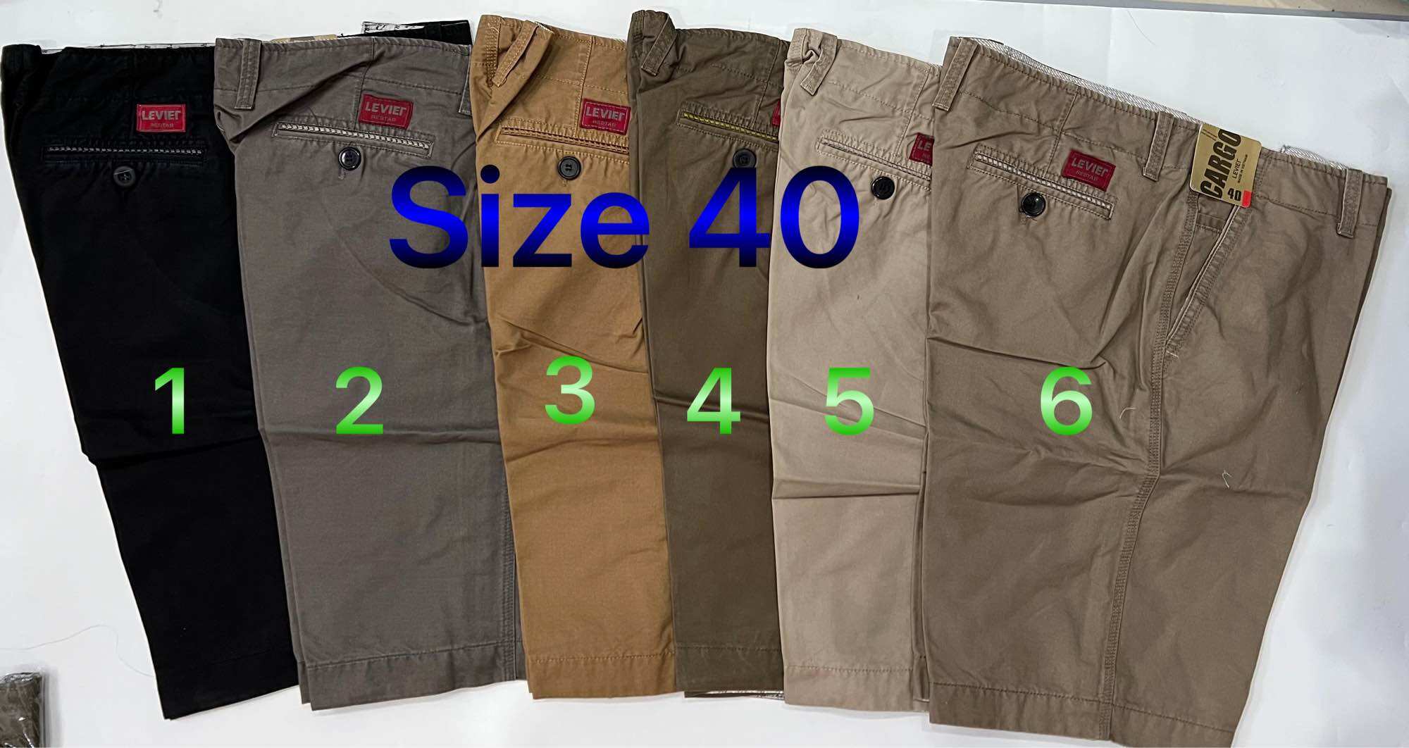 QUẦN KAKI LỬNG NAM BIGSIZE 36,38,40