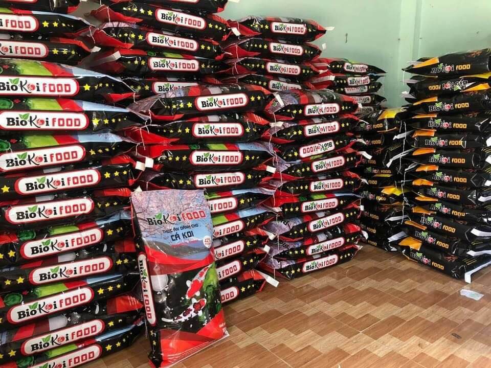 Cám cá koi bio koi bao 10kg  42% protein