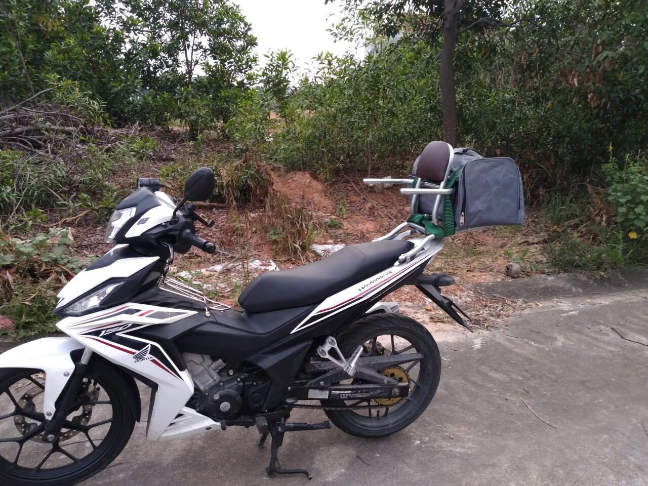 BAGA phượt lắp xe Winer v1, tặng kèm xốp bọc gác tay khi mua bộ có gác tay