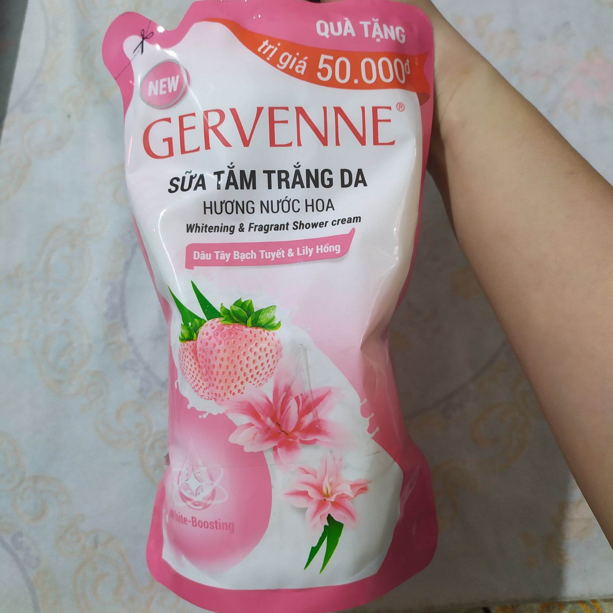 SỮA TẮM GERVENNE 900GAM