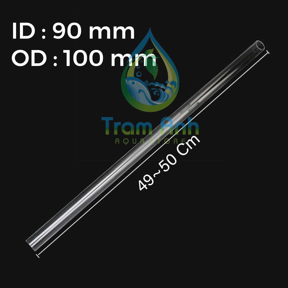 (50cm)Ống Acrylic Phi lớn 60-90-100-110