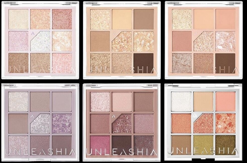 Bảng Phấn Mắt Unleashia 9 ô GLITTERPEDIA EYE PALETTE