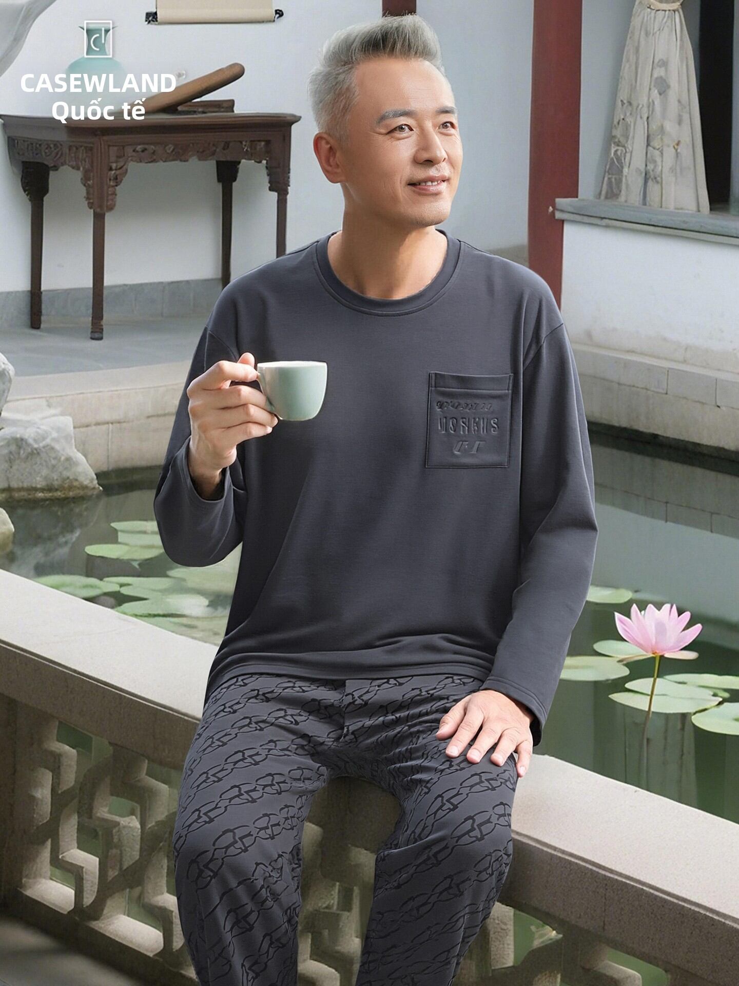 [CASENLAND | Luxury Cotton Sleepwear for Middle-aged and Elderly Men,CASENLAND | Luxury Cotton Sleepwear for Middle-aged and Elderly Men,] Giá 692,000 Đồng*Miễn phí vận chuyển