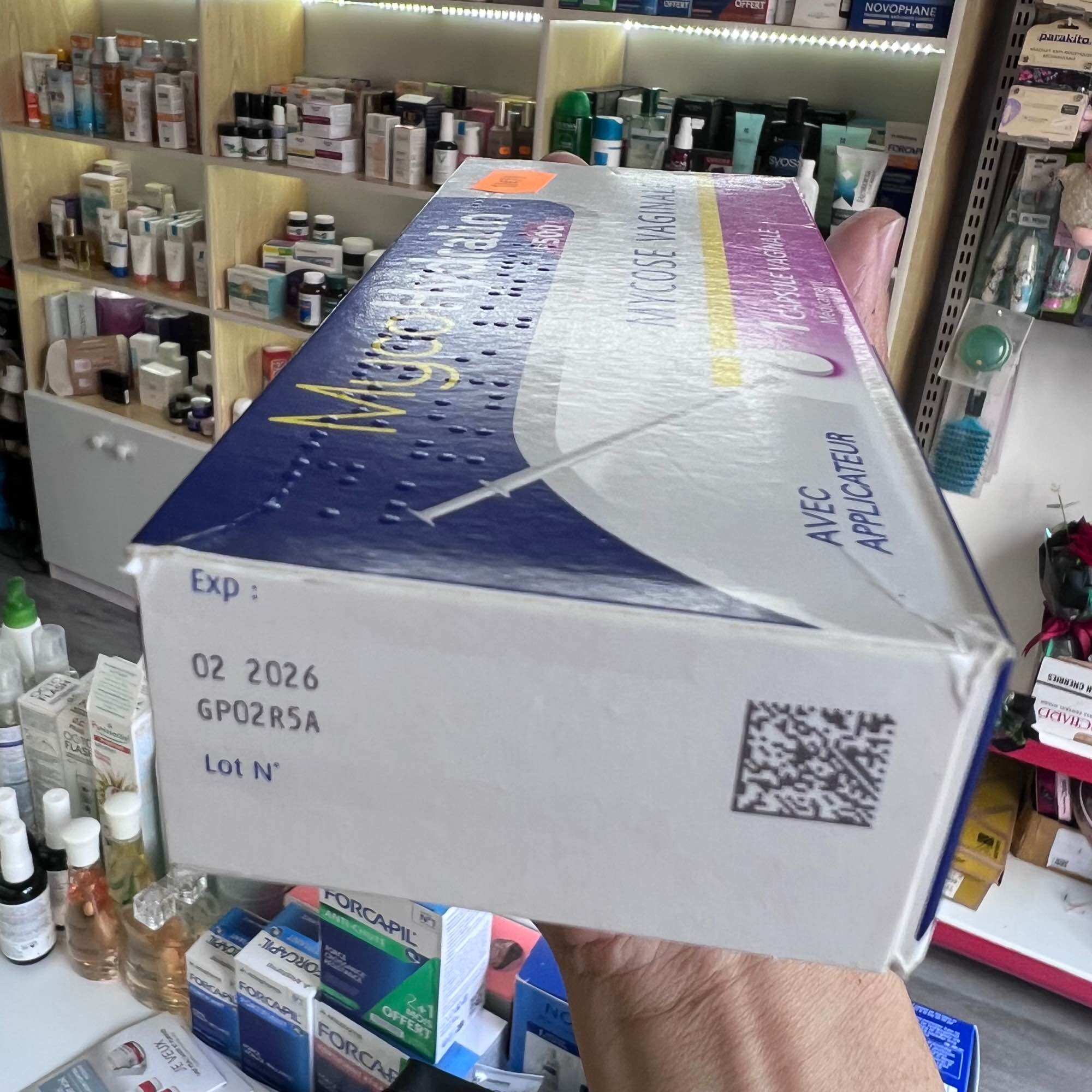 Viên Đặt Phụ Khoa MycoHydralin 500mg - hàng pháp