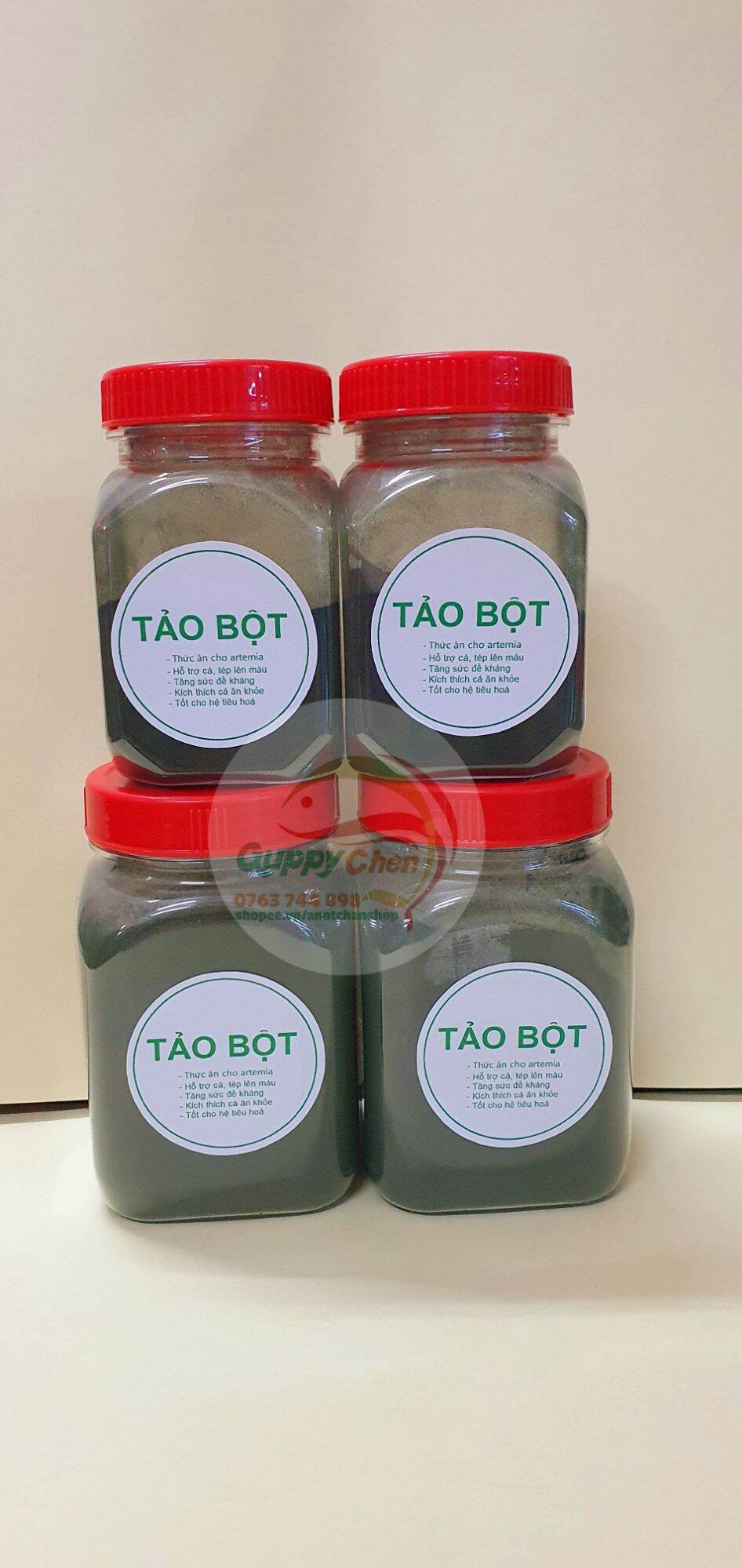 Tảo bột - thức ăn cho atermia và cá cảnh